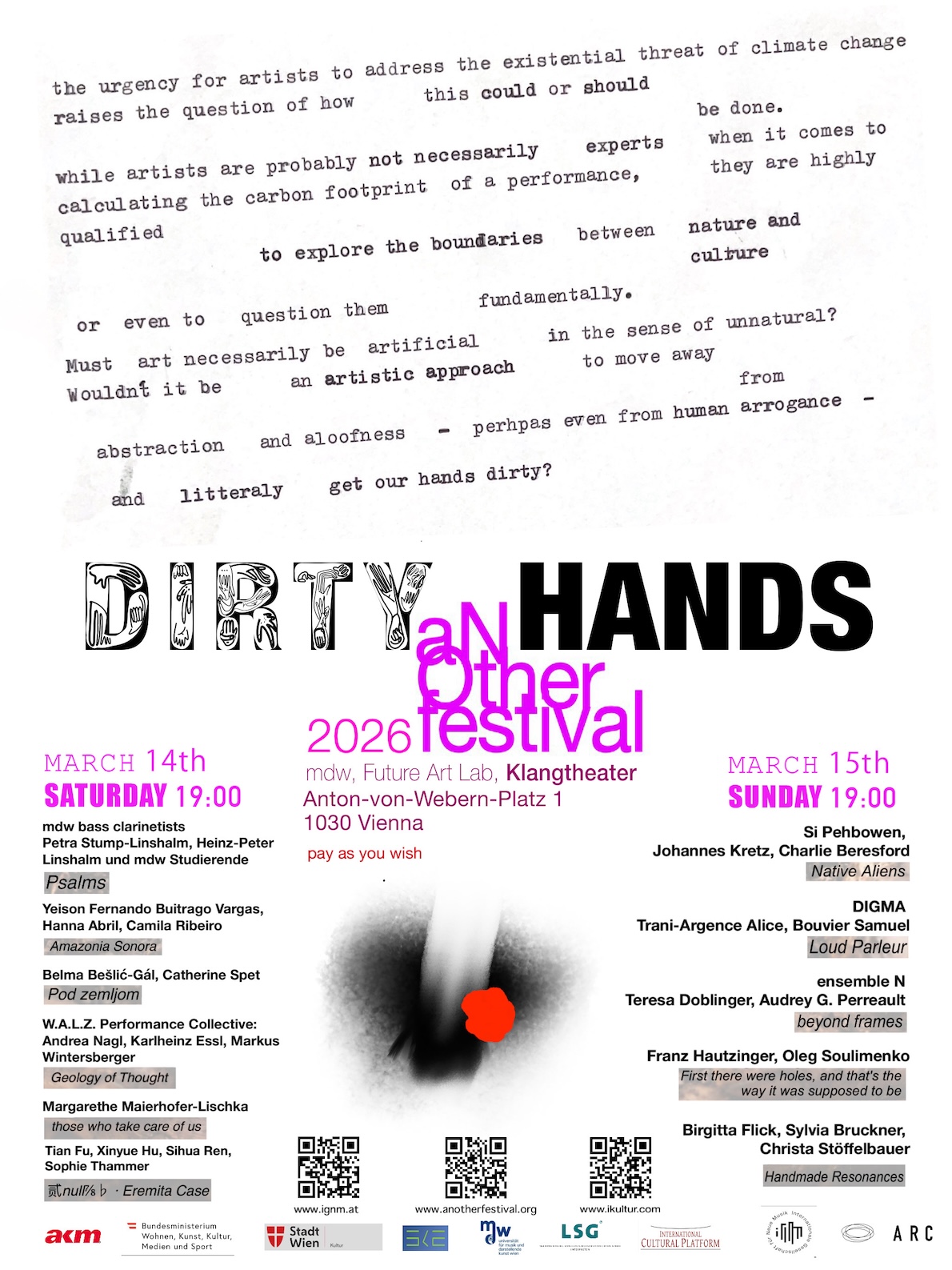 aNOtherFestival Flyer 2026